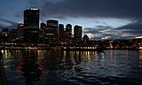 Circular Quay am Abend