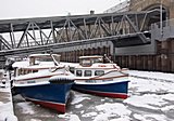 Hafen im Winter