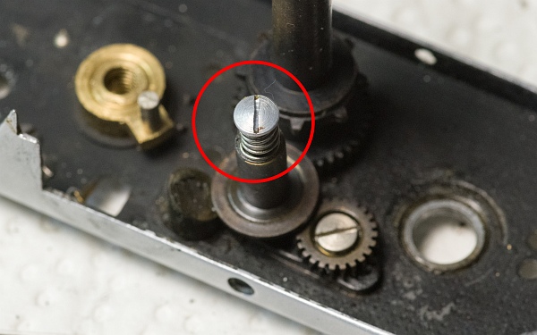 R&uuml;ckspulentriegelung